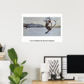 De boze moeders van Giovanni Segantini Poster (Thuiskantoor)