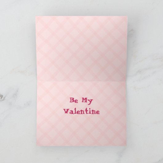 De boze pinguïn heeft een hart feestdagen kaart (Binnen)