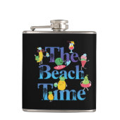 De braadtijd heupfles (Voorkant)