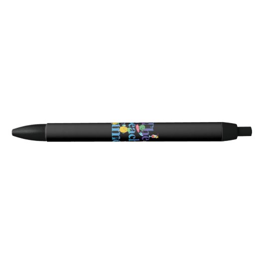 De braadtijd zwarte inkt pen (Voorkant)