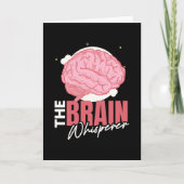 De brain Whisperer Neurology Science Kaart (Voorkant)