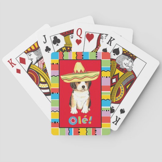 De Brak van de fiesta Pokerkaarten (Achterkant)