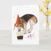 De Brak van de verjaardag Kaart (Gele Bloem)