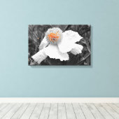 De brand binnen canvas afdruk (Insitu (Houten vloer))