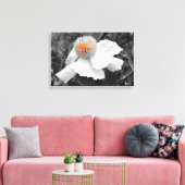 De brand binnen canvas afdruk (Insitu (Woonkamer))