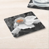 De brand binnen kartonnen onderzetters (Schuin)