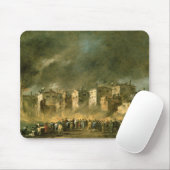 De brand in San Marcuola (olie op doek) Muismat (Met muis)