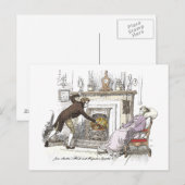 De brand stoppen - Jane Austen Pride & Prejudice Briefkaart (Voorkant / Achterkant)
