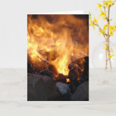 De Brand van de smid Kaart (Gele Bloem)