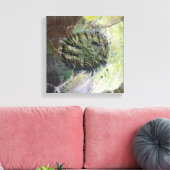 De Brandberg Massif in Noord-Namibië Canvas Afdruk (Insitu (Woonkamer))