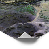 De Brandberg Massif in Noord-Namibië Poster (Hoek)