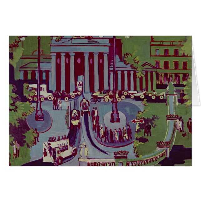 De Brandenburgse poort, Berlijn, 1929 (Voorkant Horizontaal)