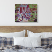 De Brandenburgse poort, Berlijn, 1929 Canvas Afdruk (Insitu (Slaapkamer))