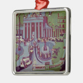 De Brandenburgse poort, Berlijn, 1929 Metalen Ornament (Links)