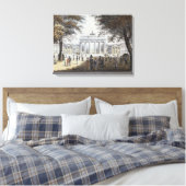 De Brandenburgse poort, Berlijn Canvas Afdruk (Insitu (Slaapkamer))
