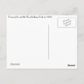 De Brandenburgse poort Briefkaart (Achterkant)