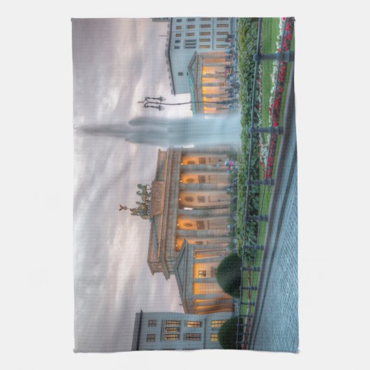 De Brandenburgse poort Theedoek (Verticaal)