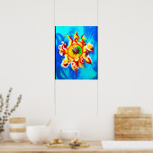De Brandende Ster Poster (Keuken)