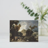 De brandende Struik, c.1635 Briefkaart (Staand voorkant)