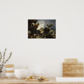 De brandende Struik, c.1635 Poster (Keuken)