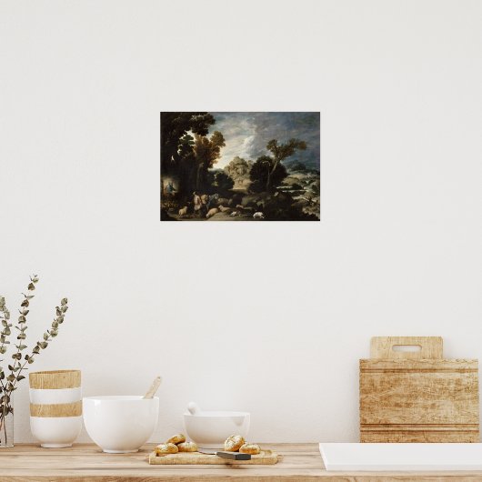 De brandende Struik, c.1635 Poster (Keuken)