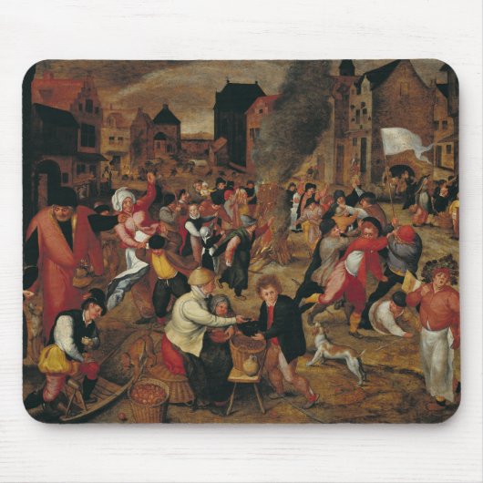 De brandhaarden van St. Martin Muismat (Voorkant)