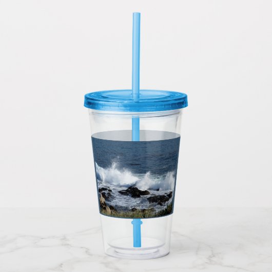 De branding van de Stille Oceaan Acryl Drinkbeker (Voorkant)