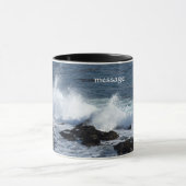 De branding van de Stille Oceaan Mok (Midden)