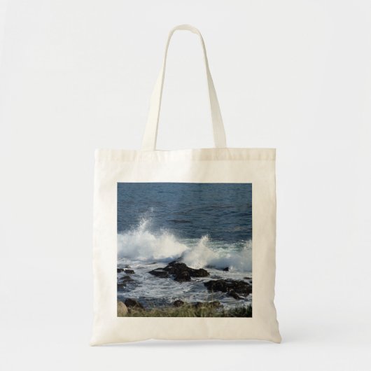 De branding van de Stille Oceaan Tote Bag (Voorkant)