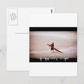 De Brandingen van de Onderbreking van het Surf van Briefkaart (Voorkant / Achterkant)