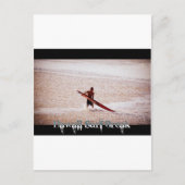 De Brandingen van de Onderbreking van het Surf van Briefkaart (Voorkant)