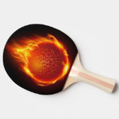 De brandkraan tafeltennisbatje (Zijkant)