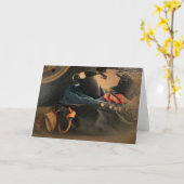 De brandtoestel van Antiqued Kaart (Gele Bloem)