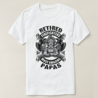 De brandweerlieden die in de steek zijn gelaten, z t-shirt