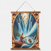 De brandweerlieden geladen op hun boot hangend wandkleed (Voorkant)