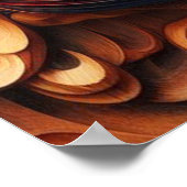 De brandweerlieden geladen op hun boot poster (Hoek)