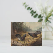 De brandweerlui van Ferdinand von Wright Briefkaart (Staand voorkant)