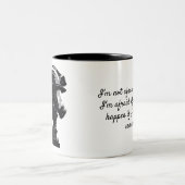 De brandweerman sprak over zijn angst tweekleurige koffiemok (Center)