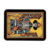De Brandweerman Tarot Kaart Magnet Magneet (Horizontaal)