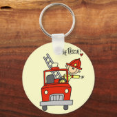 De Brandweerstand van het Cijfer van de kruk aan d Sleutelhanger (Voorkant)