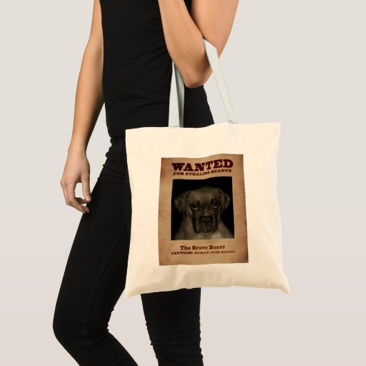 De Brave Boxer Tote Bag (Voorkant (product))