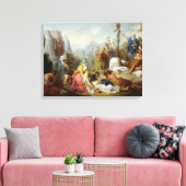 De Brazen Serpent Canvas Afdruk (Insitu (Woonkamer))