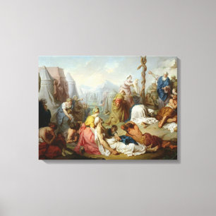 De Brazen Serpent Canvas Afdruk