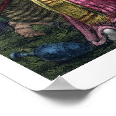 De Brazen Serpent uit een bijbel die door Edward i Poster (Hoek)