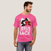 De Braziliaanse Jiu Jitsu Christelijk Jezus heeft  T-shirt (Voorkant volledig)