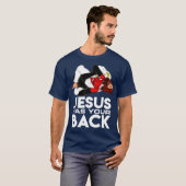 De Braziliaanse Jiu Jitsu Christelijke Jezus heeft T-shirt (Voorkant volledig)
