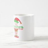 De brede Elf Familie komt overeen met Kerstmis Paj Koffiemok (Center)