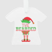 De brede Elf Familie komt overeen met Kerstmis Paj Ornament (achterkant)