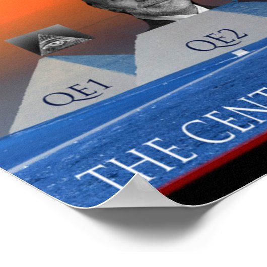 De bredere draaikolk poster (Hoek)