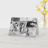 De breiende Badmeesters van Venetië, de vroege Kaart (Gele Bloem)